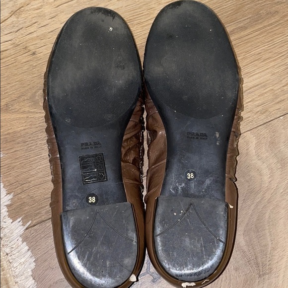 Prada Patent Leather Ballerina Flats - Picture 3 of 4